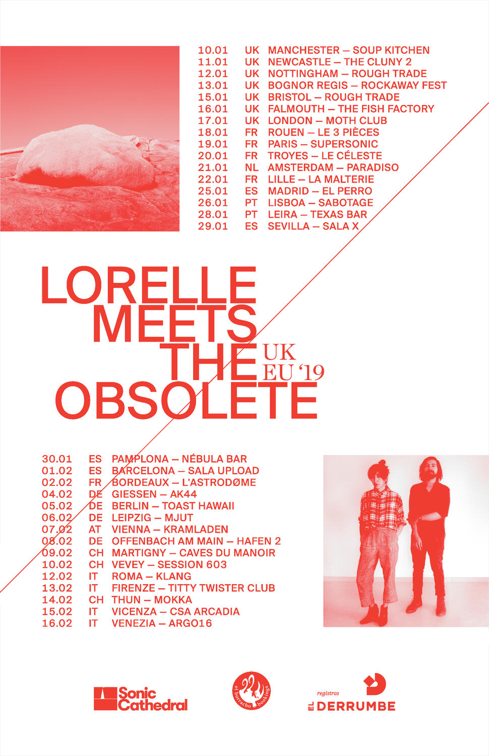 Lorelle Meets The Obsolete - EU/UK Tour 2019